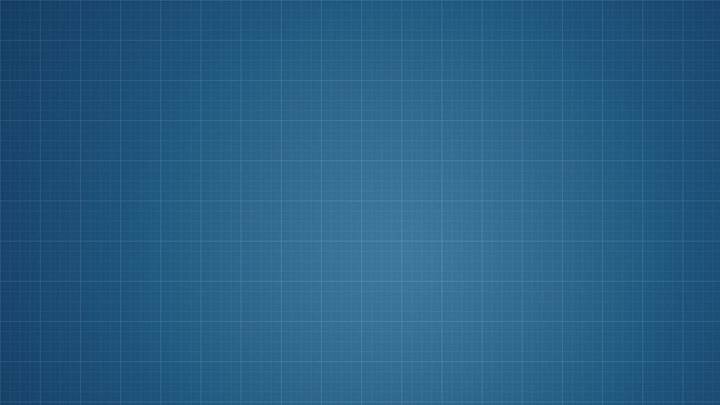 Small Squares On Blue Background